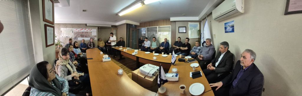 مراسم آغاز سال۱۴۰۵ باحضور مدیرعامل،اعضا هیات مدیره و پرسنل درتاریخ ۱۵فروردین ۱۴۰۵